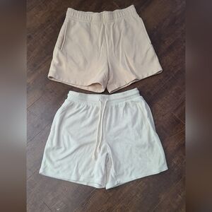 Two Pair Of Aritzia Wilfred Free Shorts